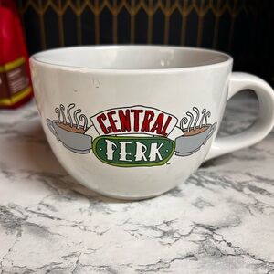 Friends Central Perk TV Series White Coffee Mug 24oz Ceramic Cup Soup Mug